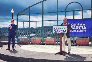 Delegate Joey Garcia announces run for 13th Senate District seat, to succeed Sen. Mike Caputo